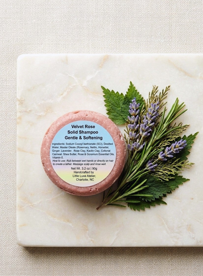 Velvet Rose | Gentle Hydrating Shampoo Bar