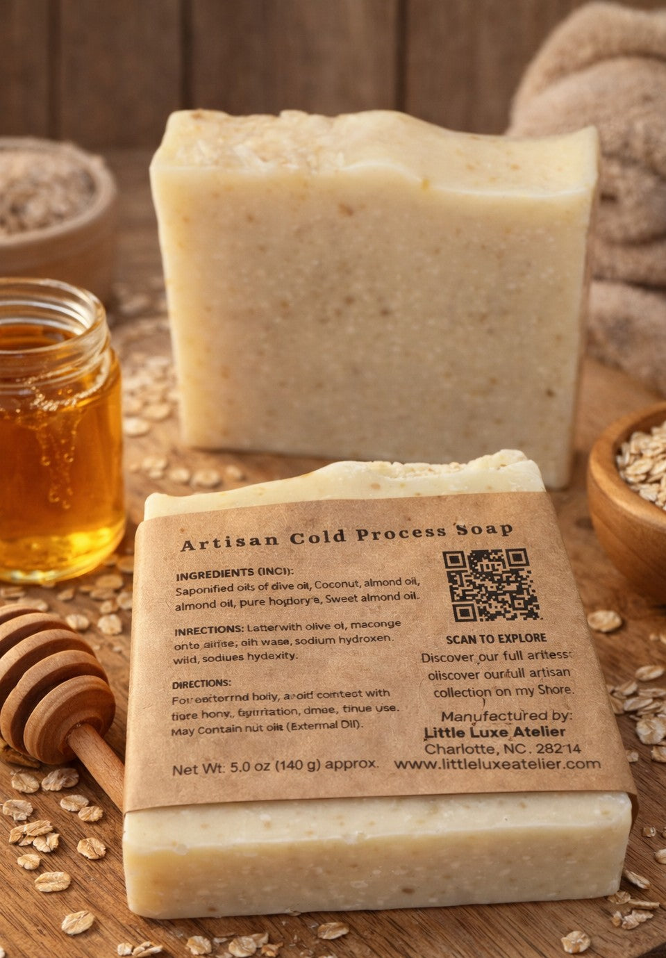 Ultra-Calm Oat & Honey Ritual Bar | Fragrance-Free