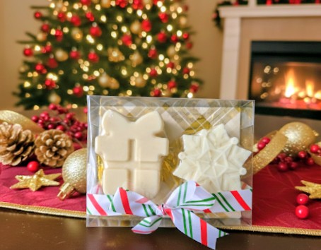 Winter Elegance: Snowflake & Gift Soaps with Lavender Essence