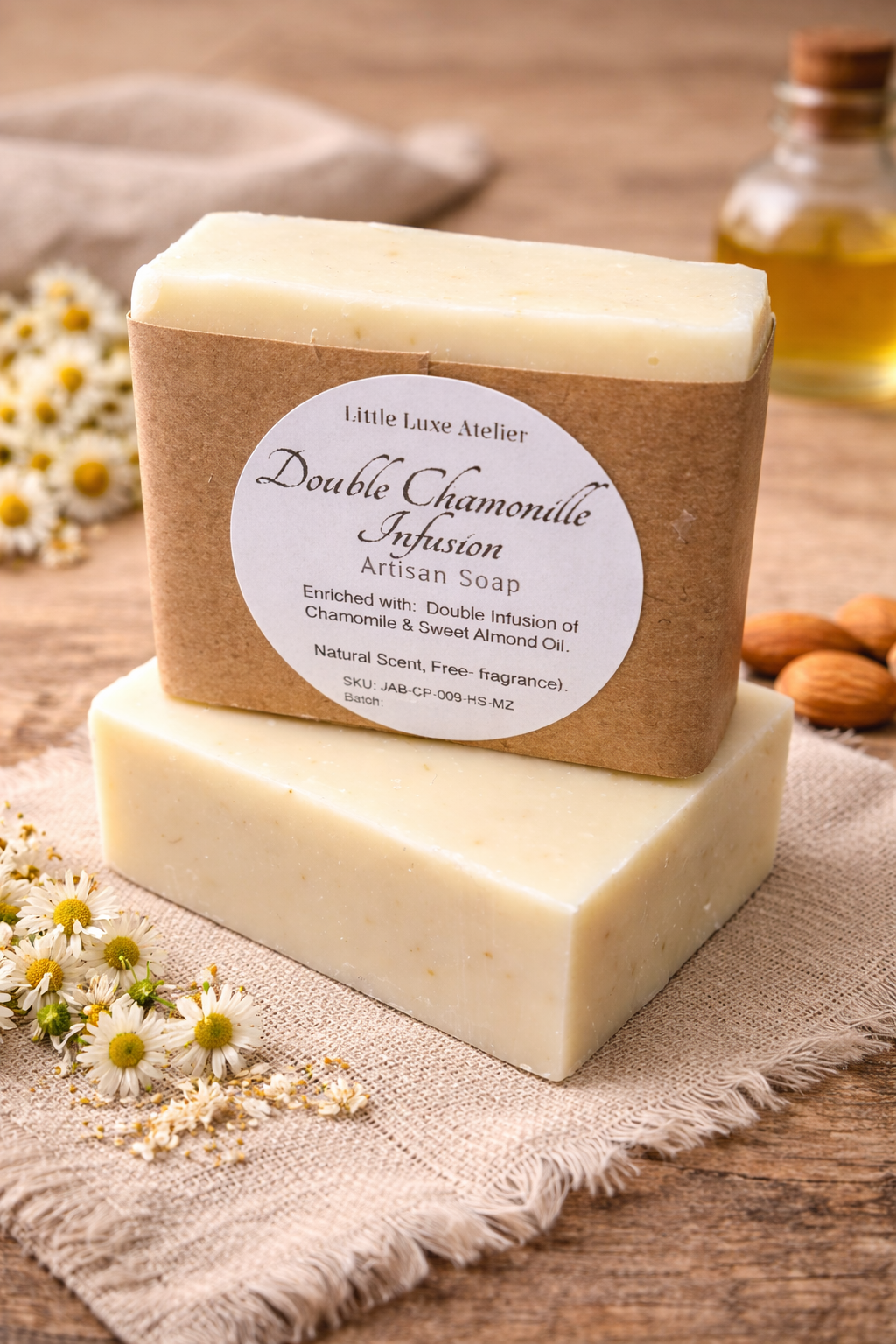 Double Chamomile Infusion Bar Soap