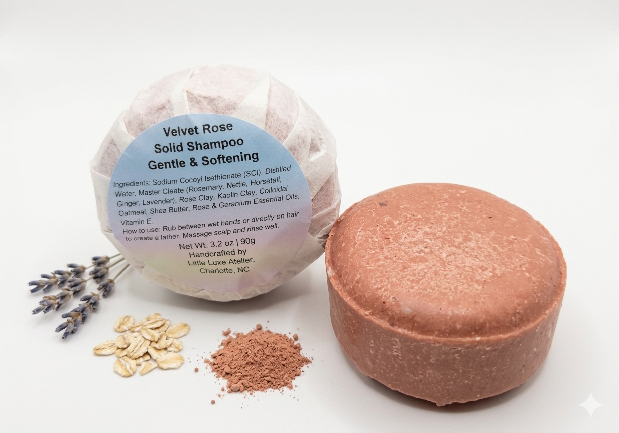 Velvet Rose | Gentle Hydrating Shampoo Bar