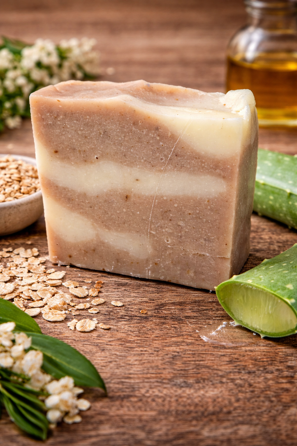 Soothing Aloe & Oat Ritual Bar Soap