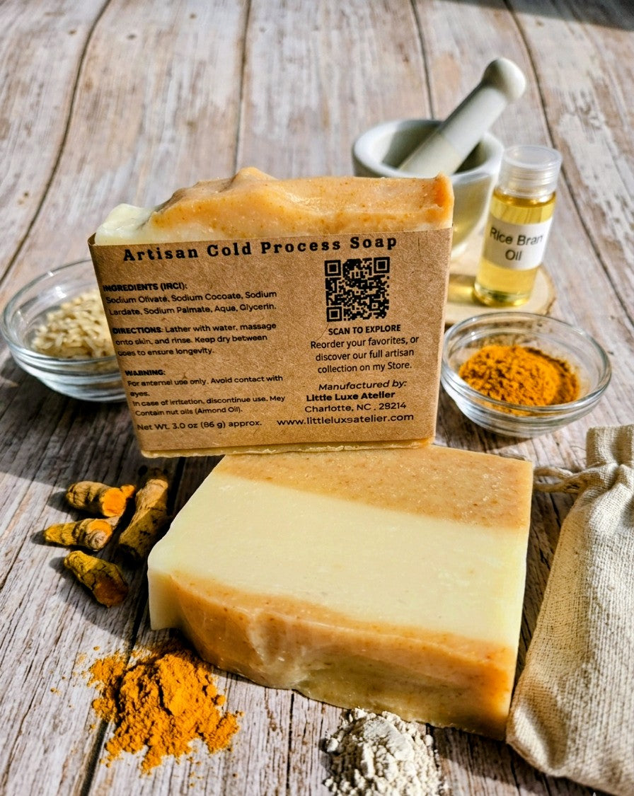 Turmeric and Golden Glow Bar Soap *