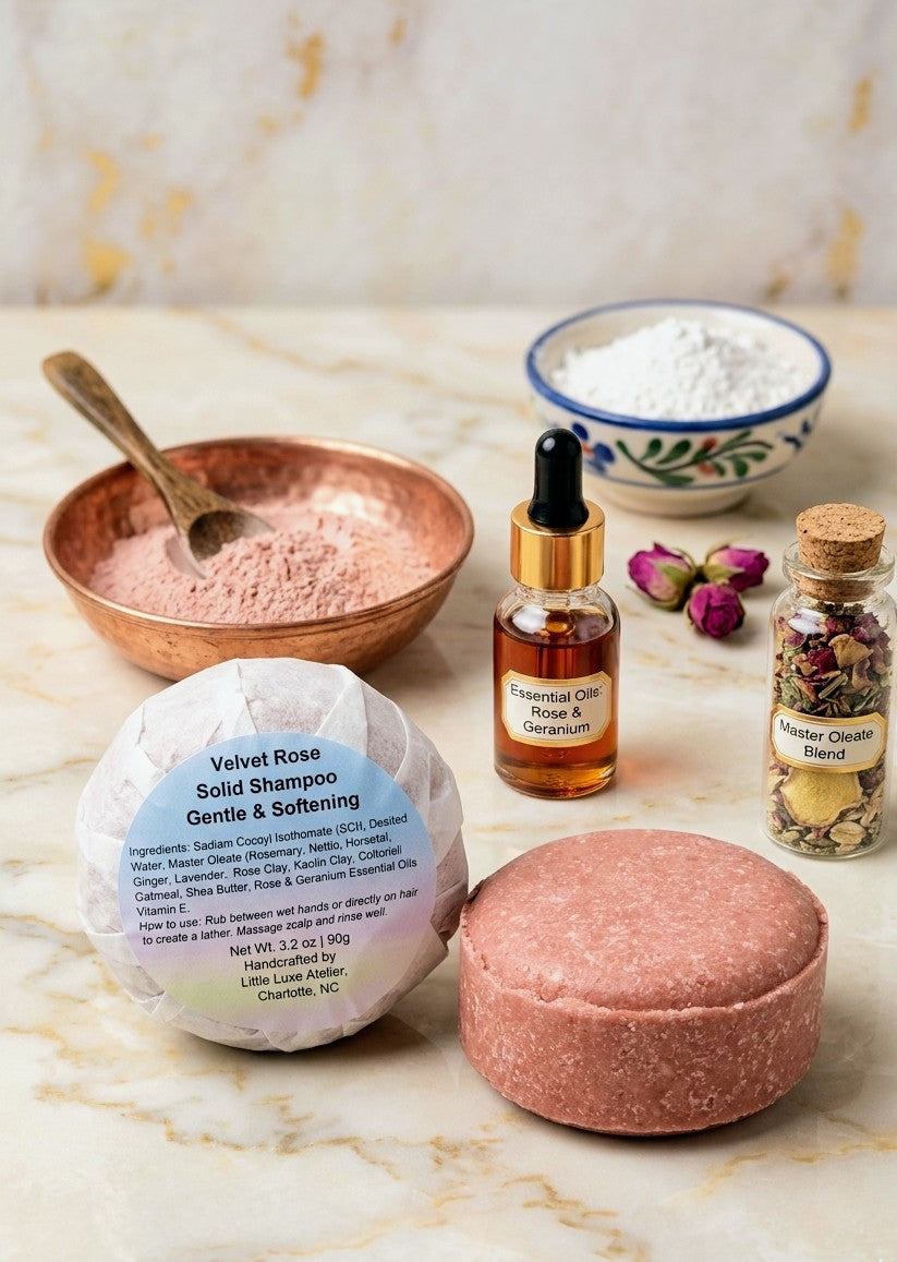 Velvet Rose | Gentle Hydrating Shampoo Bar
