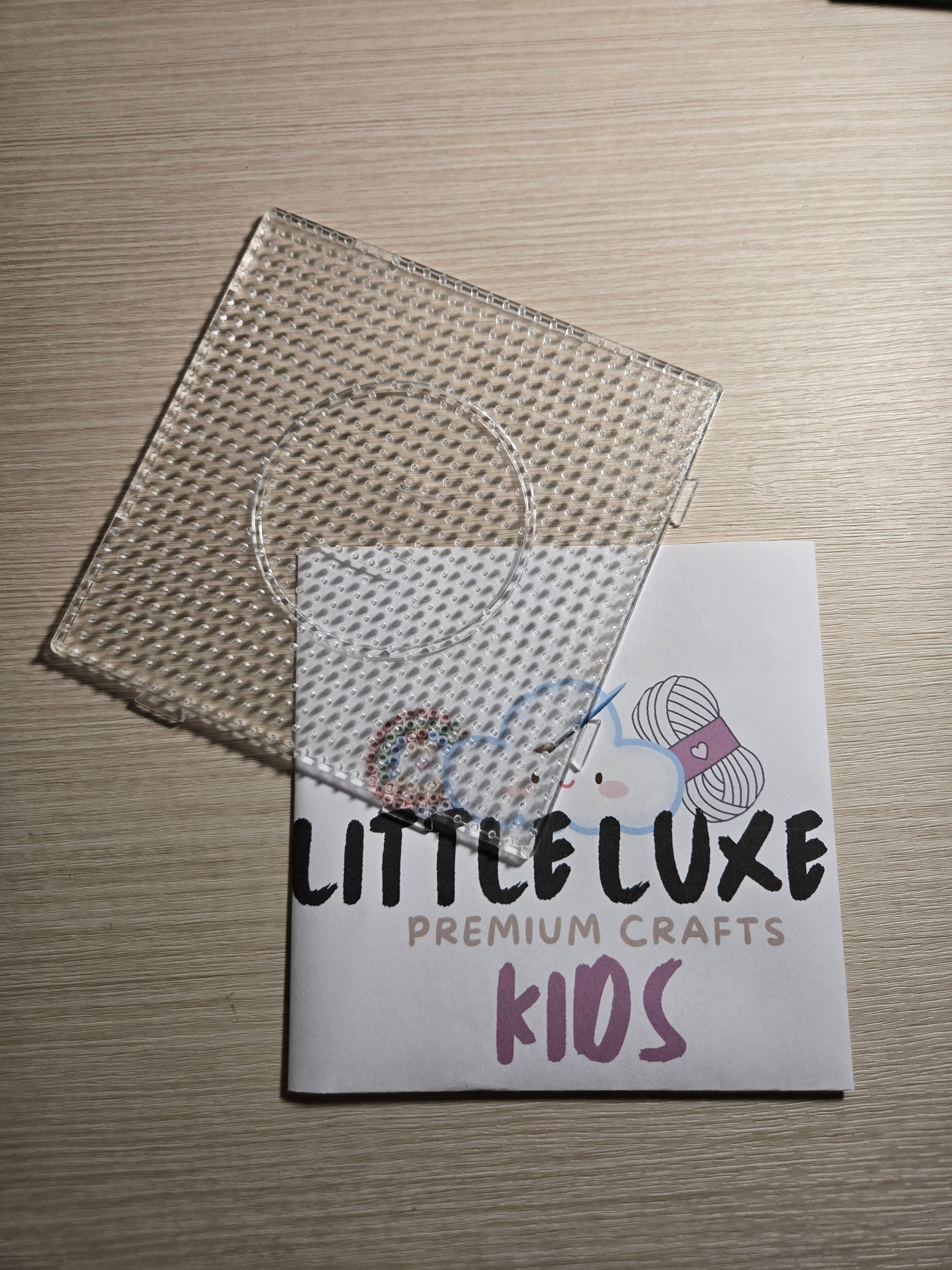 Extra Transparent Pegboard for Kids Fuse Beads Kits