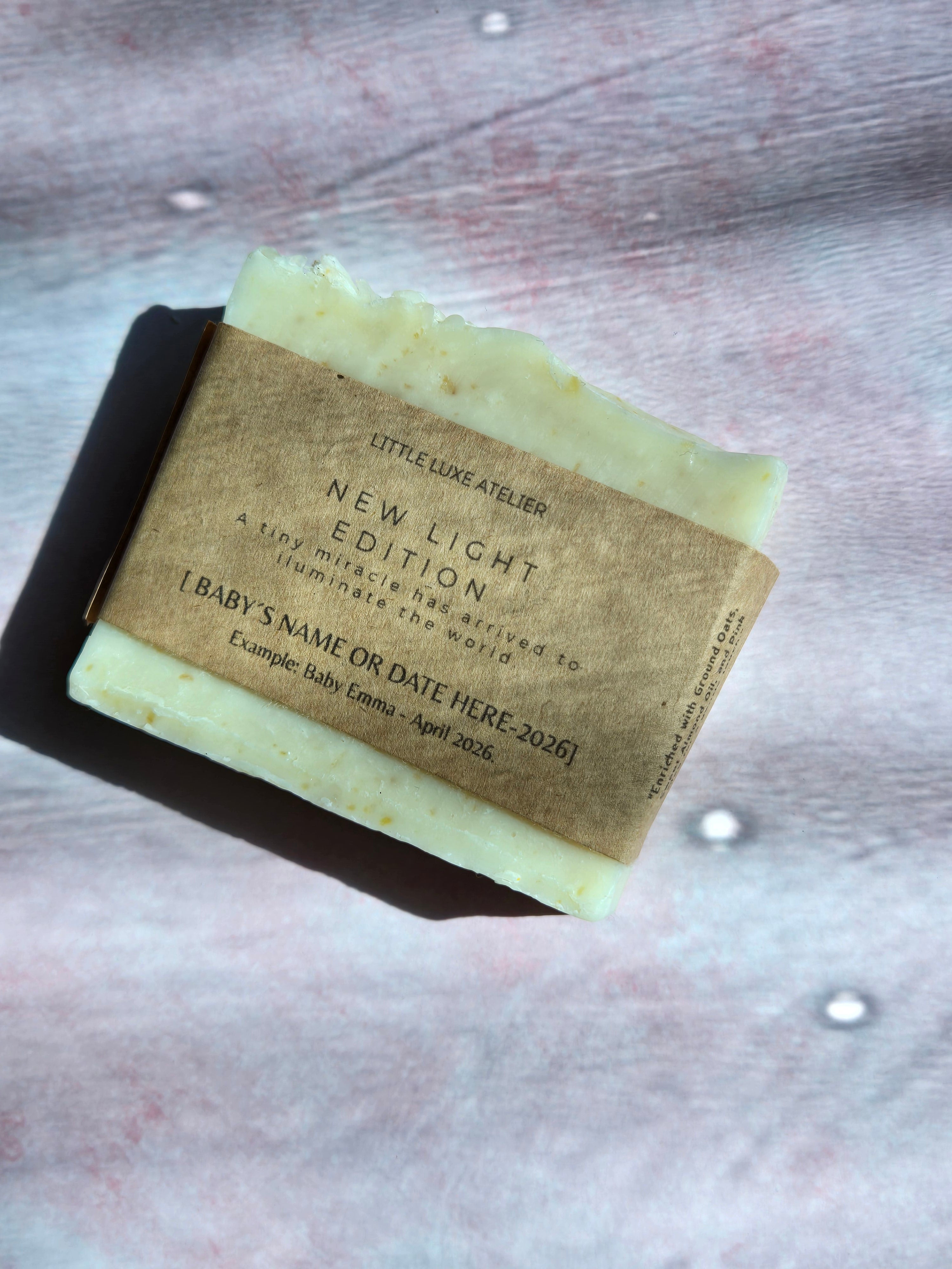 New Light Edition | Custom Baby Shower Favors