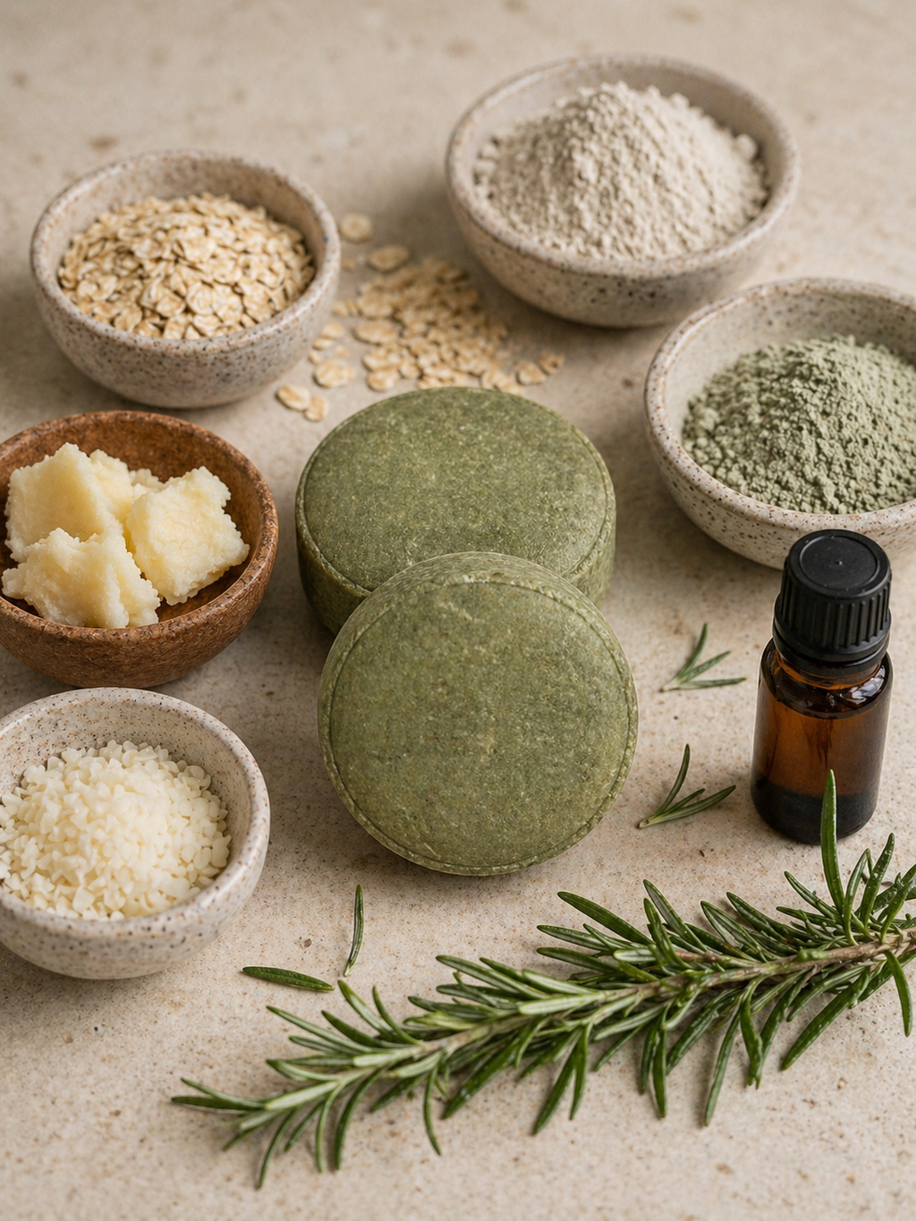 Ancient Rosemary Solid Shampoo