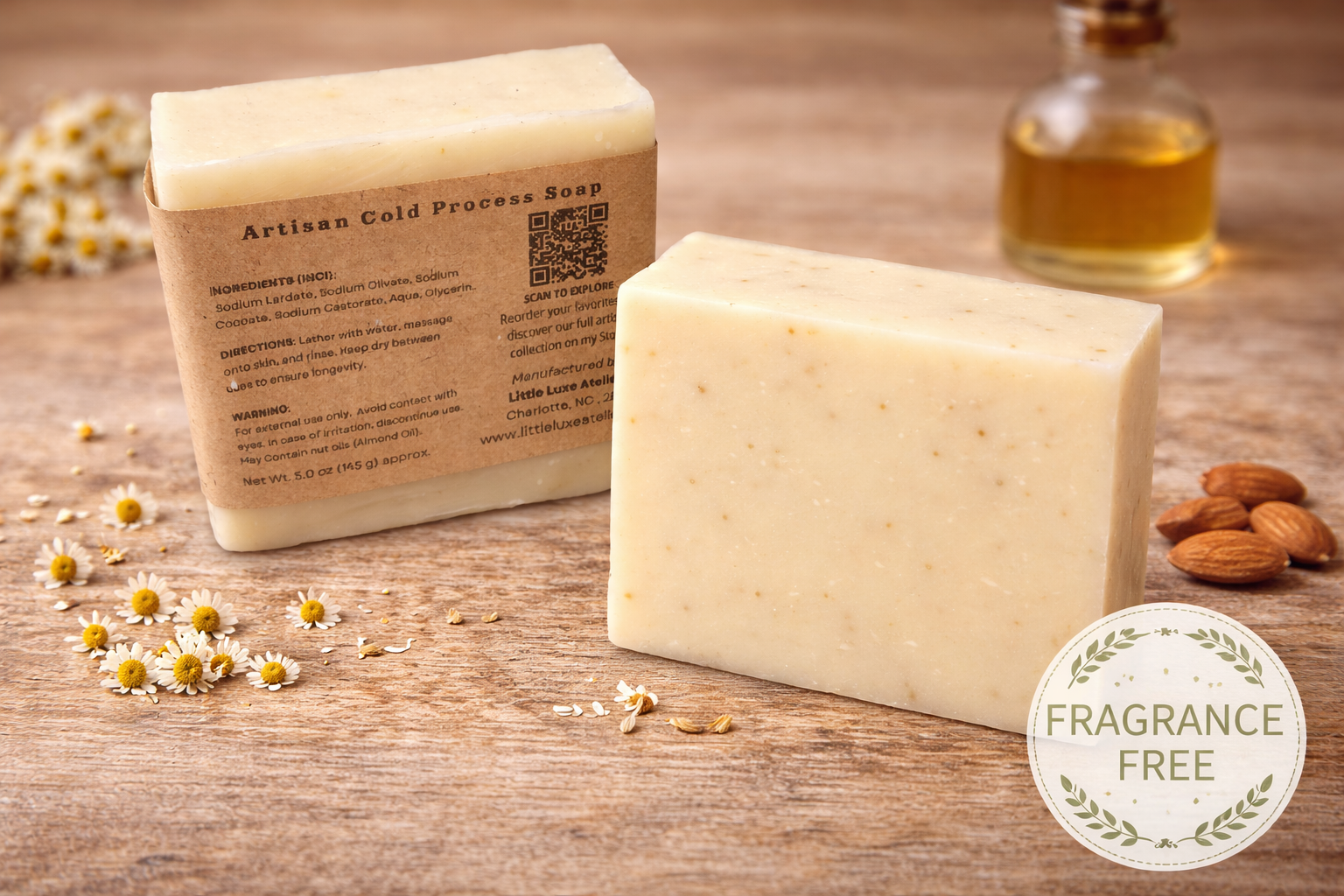 Double Chamomile Infusion Bar Soap