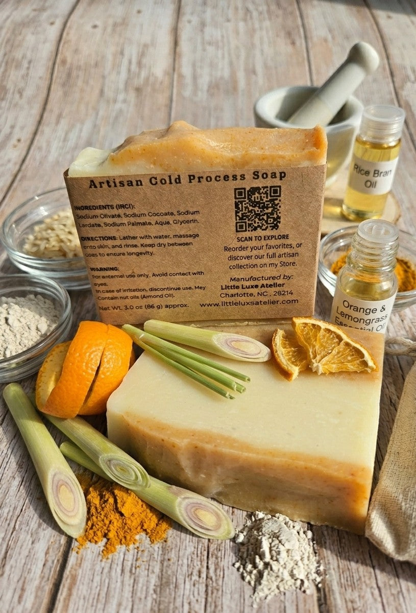 Turmeric and Golden Glow Bar Soap *