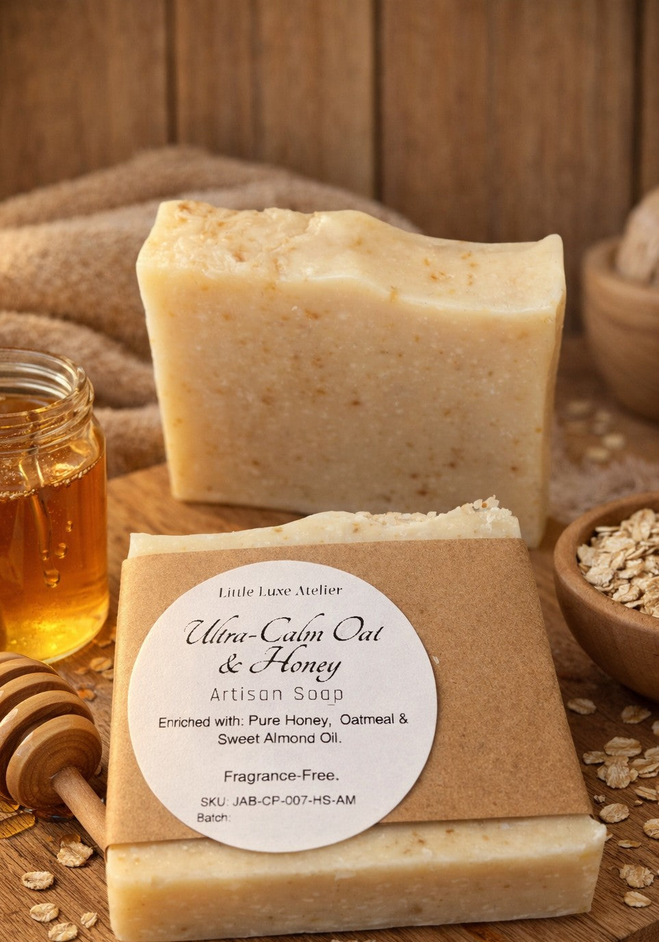 Ultra-Calm Oat & Honey Ritual Bar | Fragrance-Free