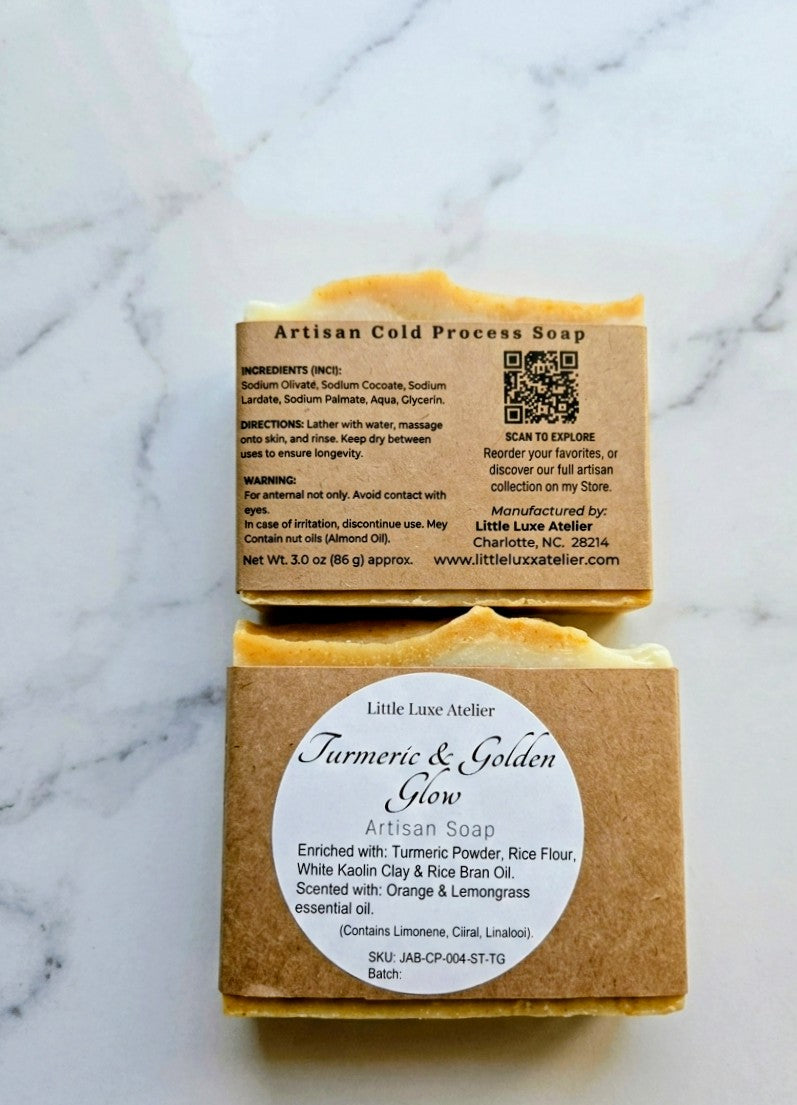 Turmeric and Golden Glow Bar Soap *